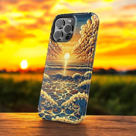 Printed Case for iPhone 14, iPhone 15, iPhone 16 (Plus/ Pro/ Pro Max), MARPC335 - Picture 1 of 13